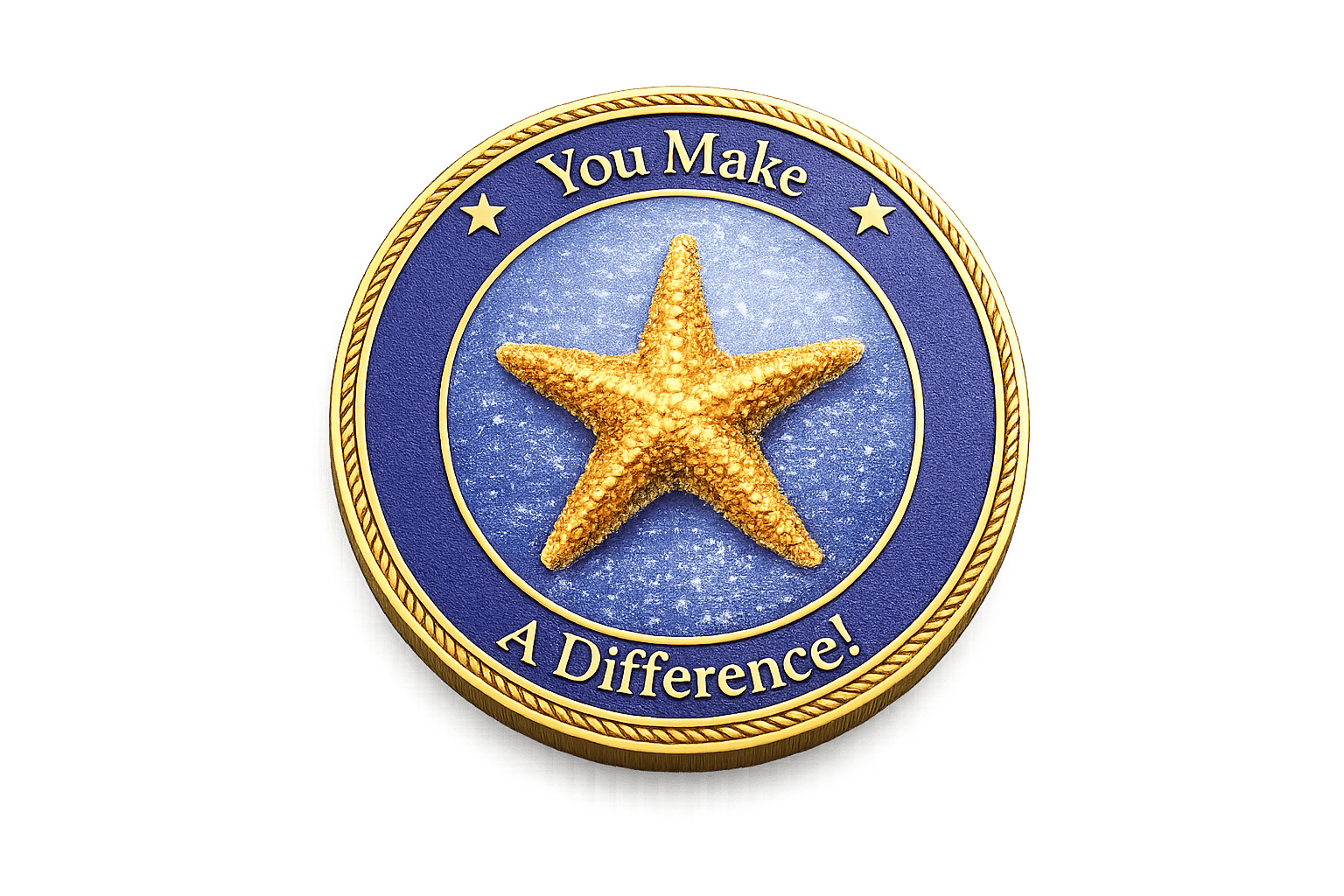 Starfish Challenge Coin